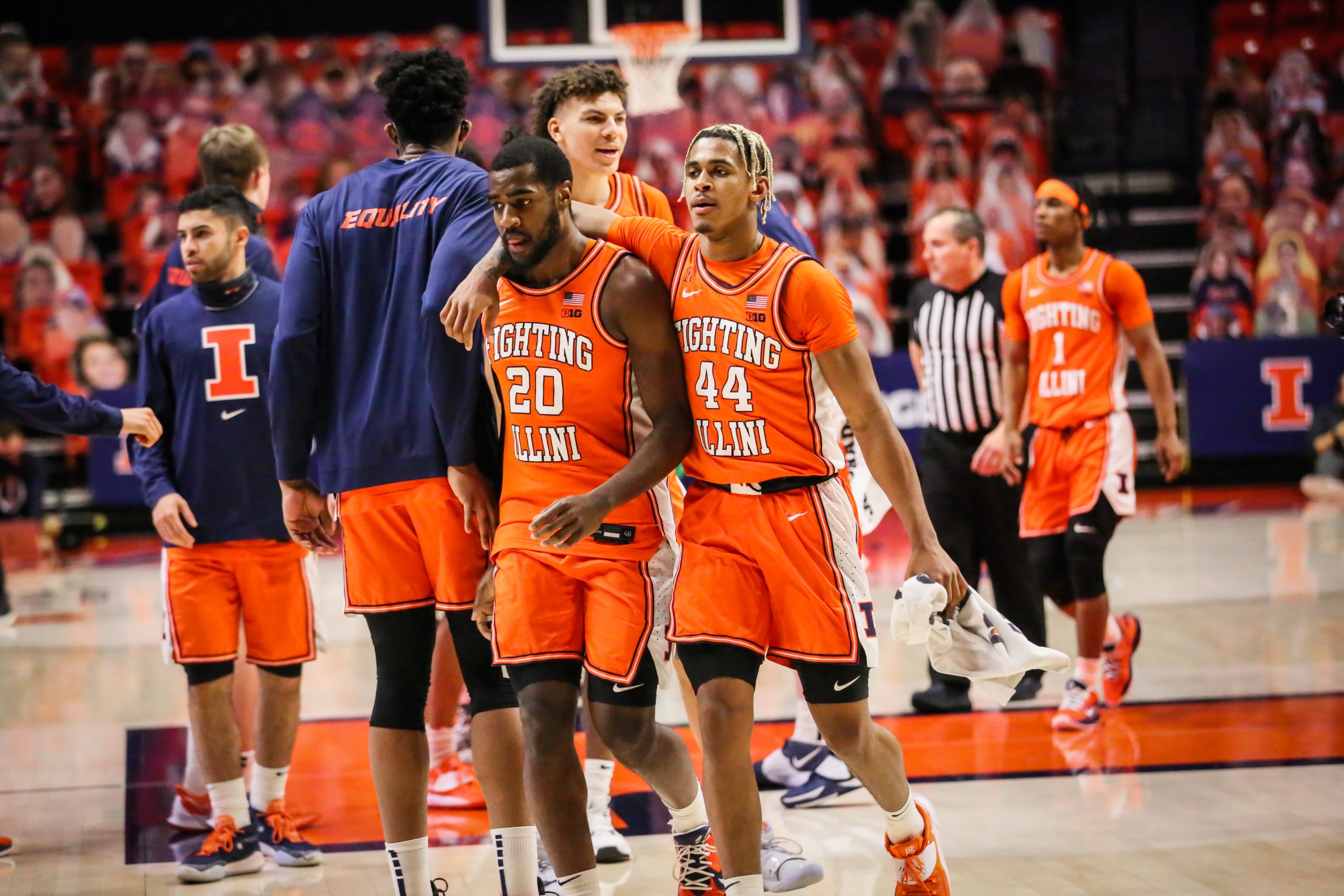 5th ranked Illini hold off Wildcats rally to win 6th straight, 73-66