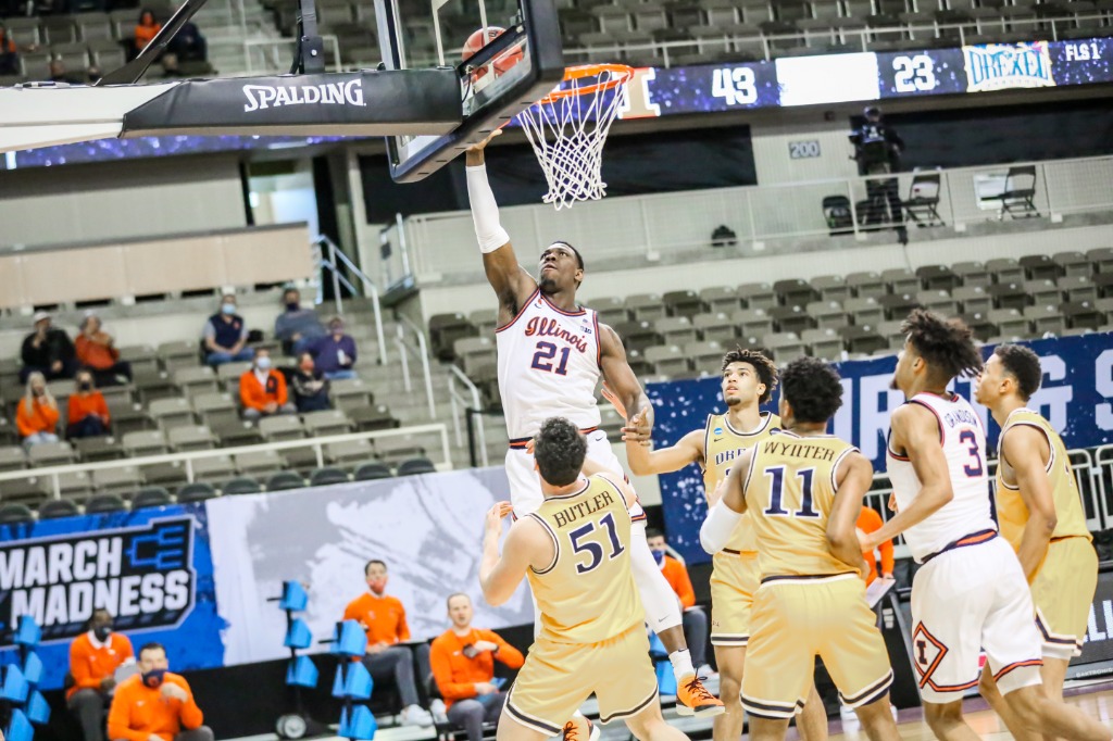 Top seeded Illini take care of business in NCAA opener, 78-49