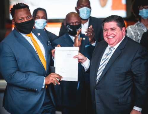 Pritzker Signs Illinois NIL Bill Ensuring State’s Athletes Can Begin Profiting Off Themselves on July 1
