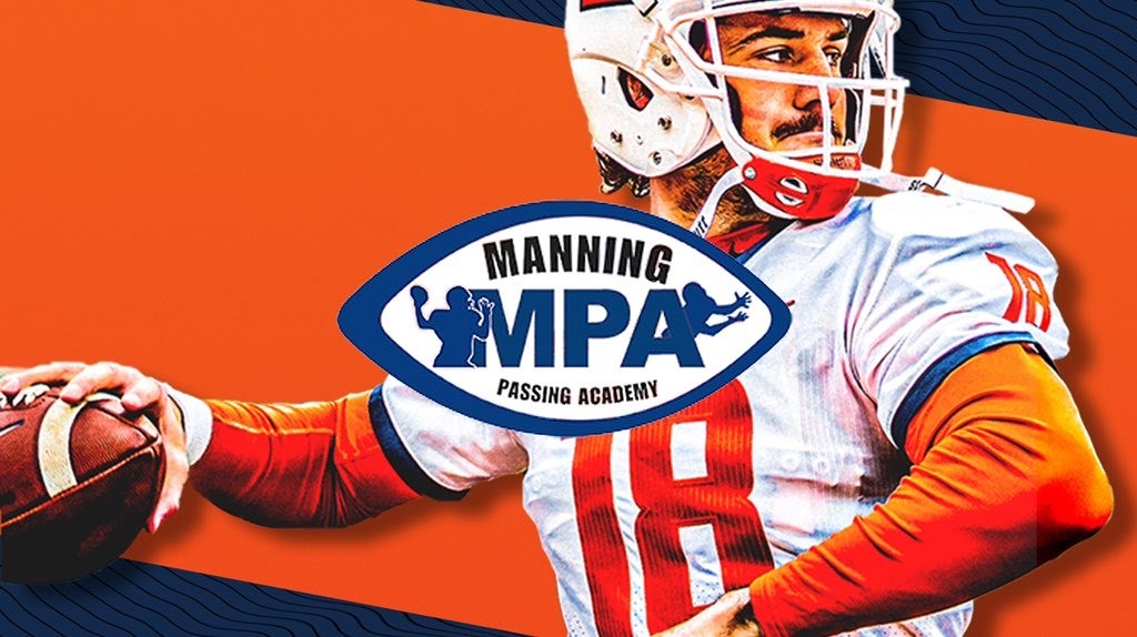 Brandon Peters Meets Childhood Idol After Being Selected as a Counselor for Manning Passing Academy