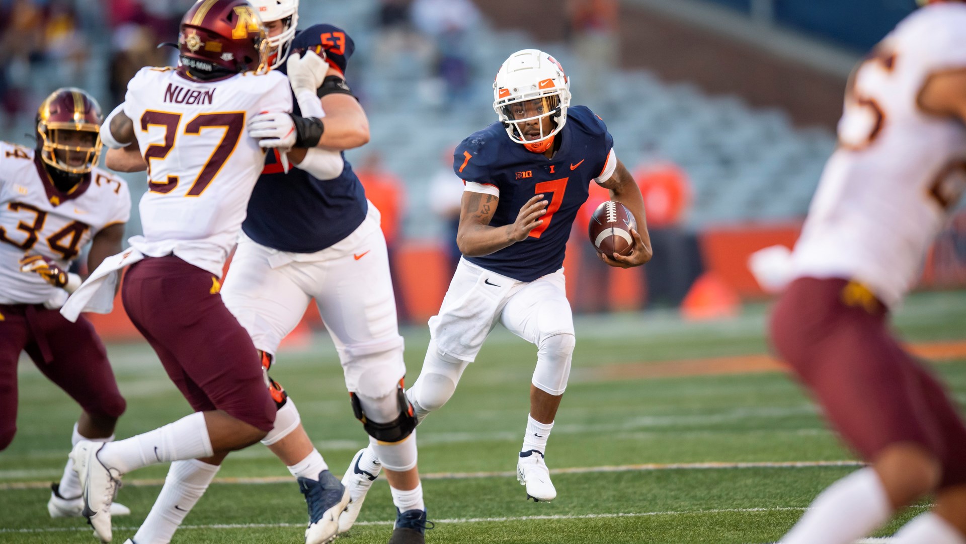 Illini Moving Coran Taylor From Quarterback to Free Safety