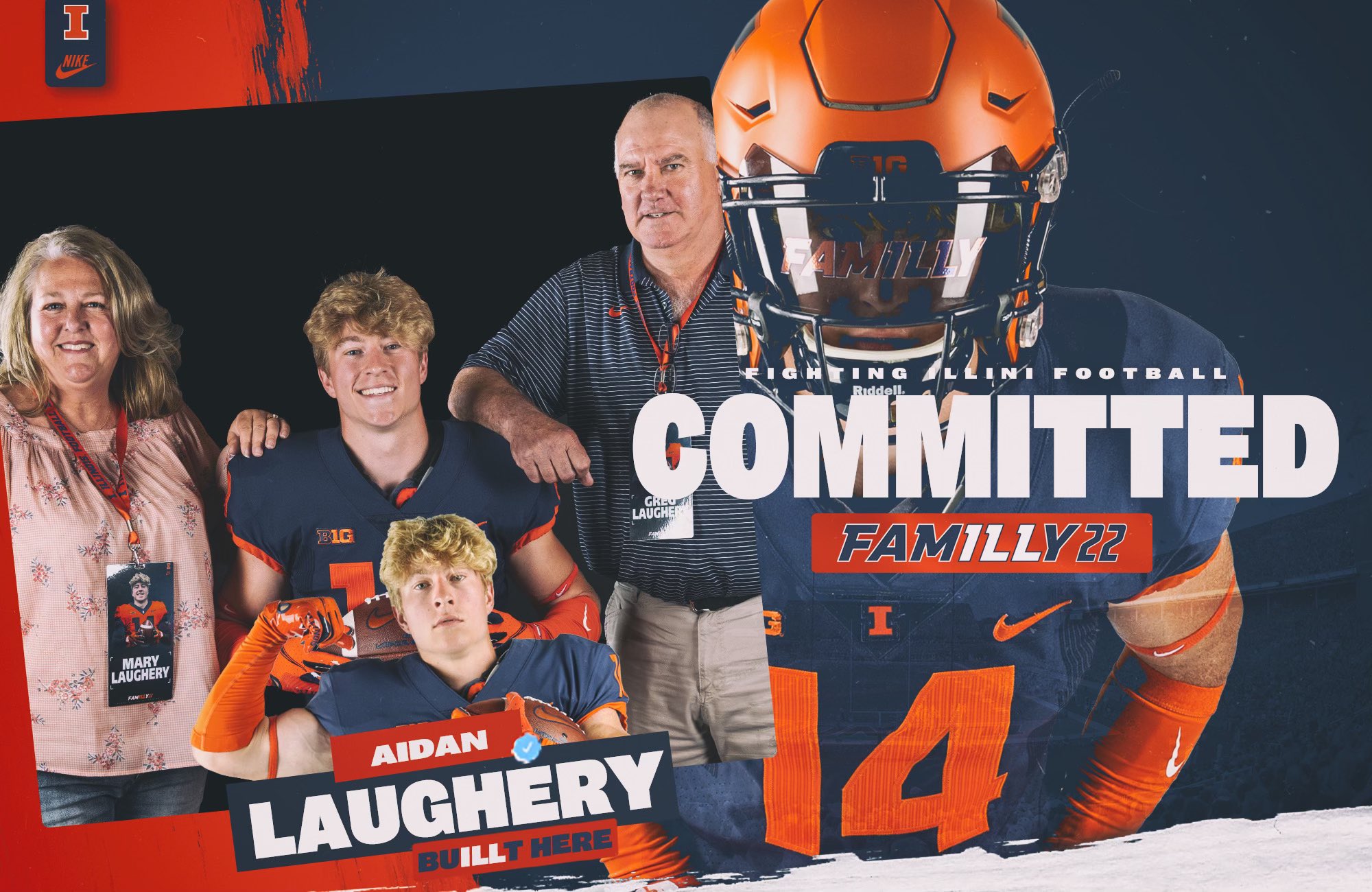 (Updated) Illinois adds 2022 athlete Aidan Laughery to its stable of in-state talent