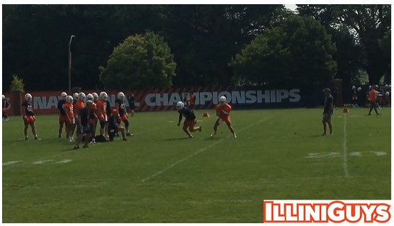 Illini Football Fall Camp Practice Report Friday August 6 - Afternoon Update