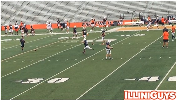 Illini Football Fall Camp Practice - August 9 Morning Report