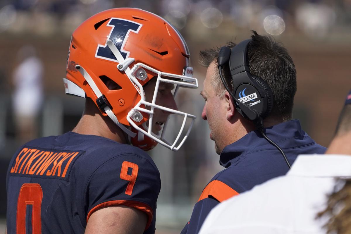 “Art was prepared for the moment”: How Sitkowski Produced Work of Art in an Illini Victory