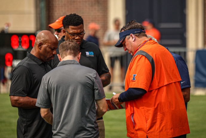 Trio of Illini Players No Longer With Football Program