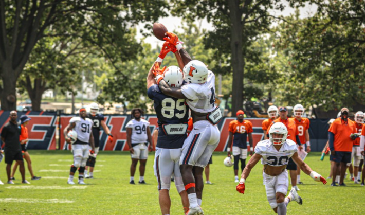 Illini Football Fall Camp Practice - August 10 Morning Report