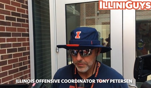 Illini Football Camp Report - Late Tuesday August 3rd