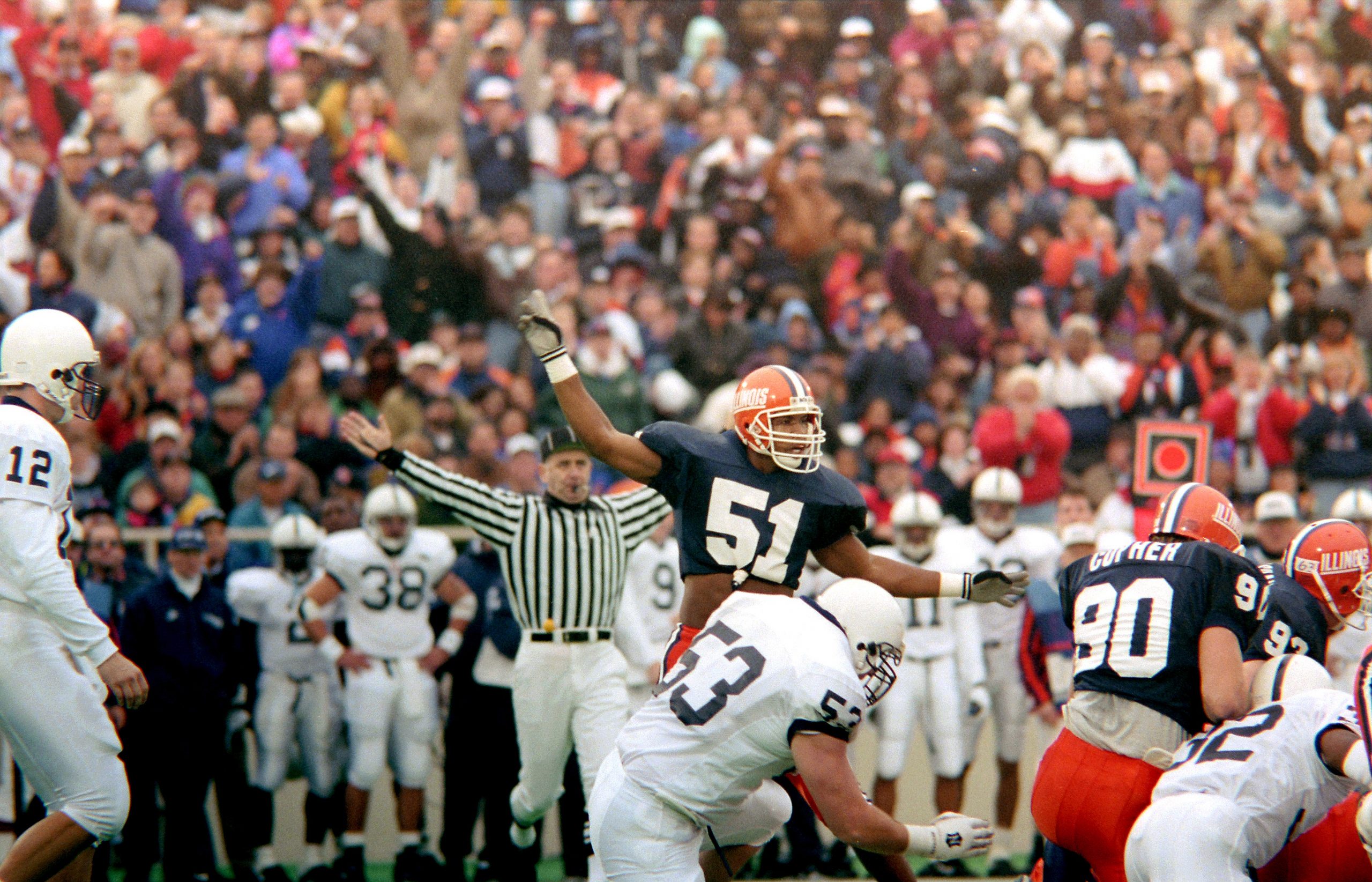 Former Butkus Award Winner & Illini Hall of Famer Kevin Hardy To Address Illini Before Maryland Game