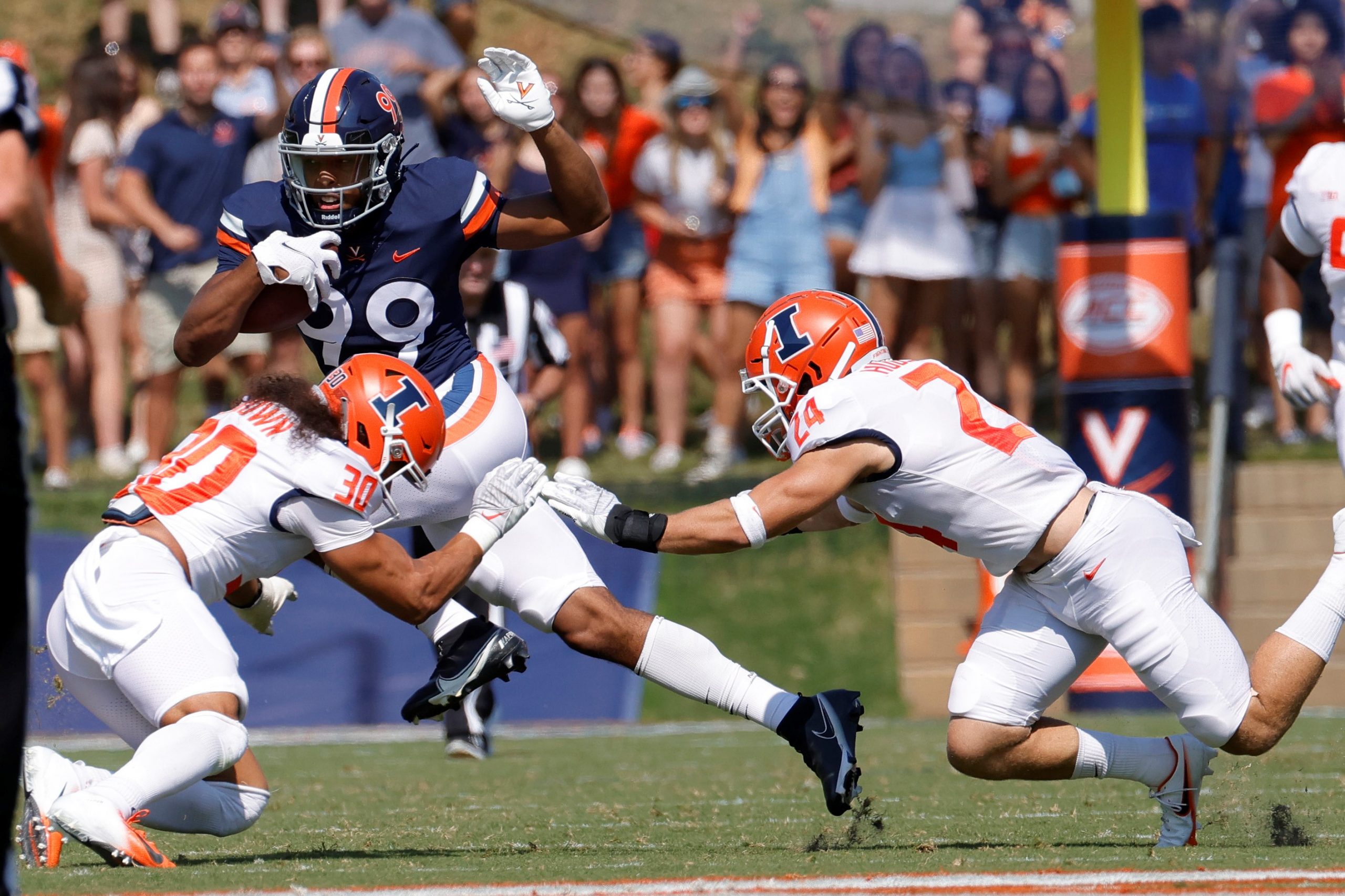 Illini Defense Turns In Sour Effort in Charlottesville