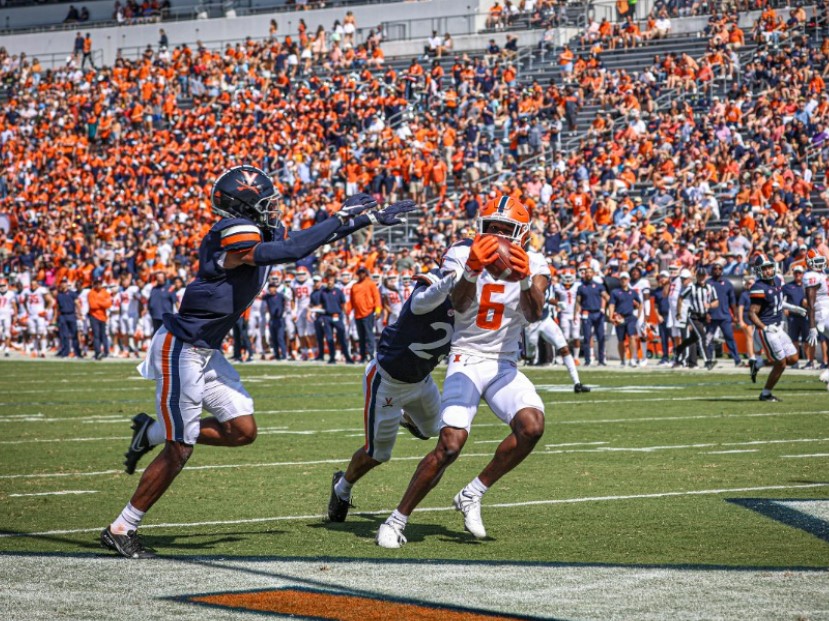 Mike Cagley's Heat Checks and Hail Marys - Virginia Crushes Illinois 42-14 or How Long Does it Take to Turnaround a Program?