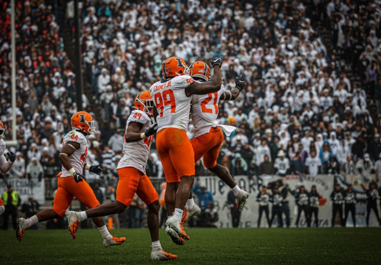 Illini Score Upset of #7 Penn State In Record-Setting 9 OT thriller