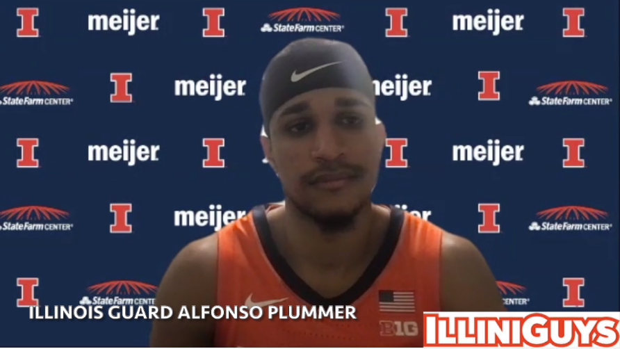 Watch: Illini guard Alfonso Plummer talks about his season-high 21 pts. in win over K-State