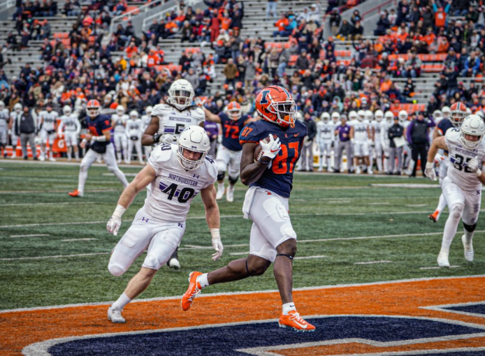 Illini Save Best For Last In Season-Ending 47-14 Rout of Northwestern