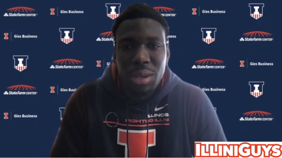 Watch: Illini center Kofi Cockburn talks about making his season debut