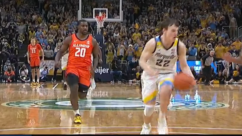 10th ranked Illini give victory to Marquette, 67-66