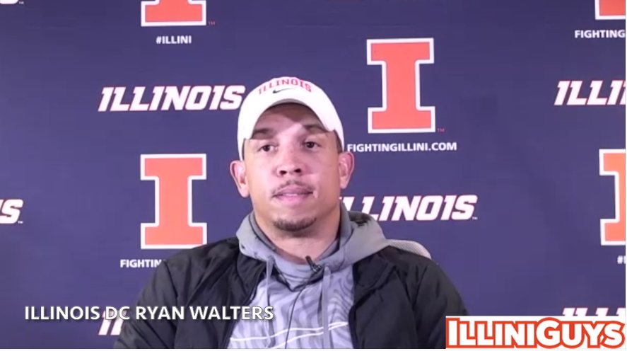 Watch: Illini Defensive Coordinator Ryan Walters' weekly press conference