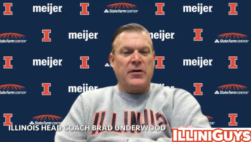 Watch: Illini coach Brad Underwood talks about the upcoming game at Iowa