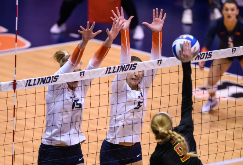 Illini Volleyball Faces West Virginia in Round One of NCAA Tournment