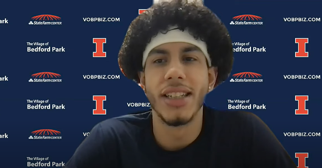 Watch: #17 Illini's Brad Underwood & Andre Curbelo talk about Friday's game at Maryland