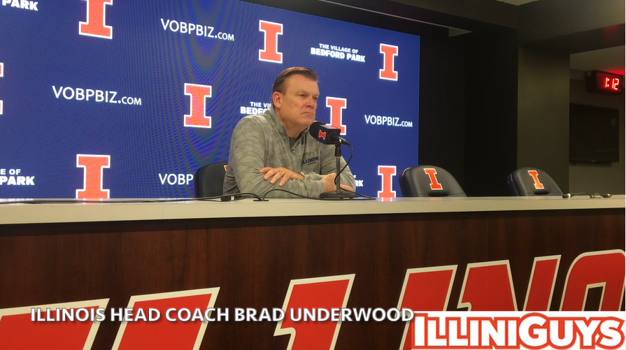 Watch: Illini coach Brad Underwood talks about matchup with Michigan