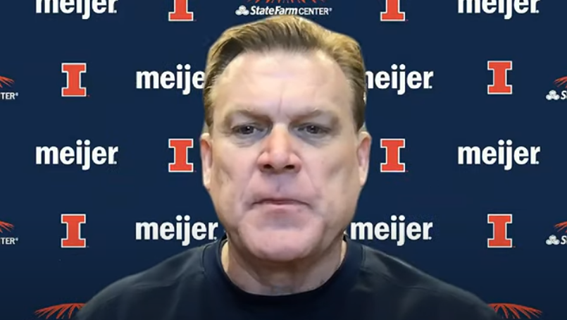 Watch: Brad Underwood & Jacob Grandison talk about Monday's matchup with #7 Purdue
