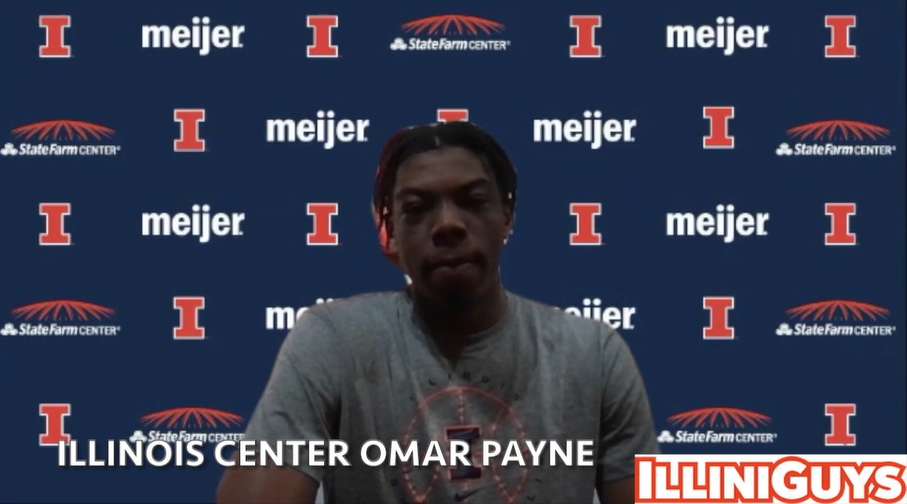 Watch: Illini center Omar Payne talks ahead of Nebraska game