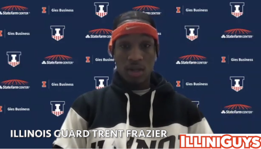 Watch: Illini guard Trent Frazier talks ahead of Minnesota game