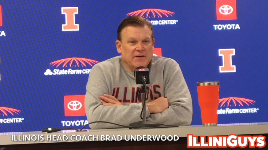 Watch: Illini coach Brad Underwood previews Thursday's Ohio State meeting