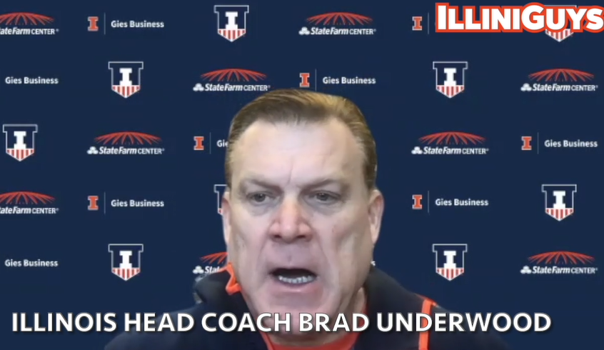 Watch: Illini coach Brad Underwood talks about Tuesday night's showdown at Purdue