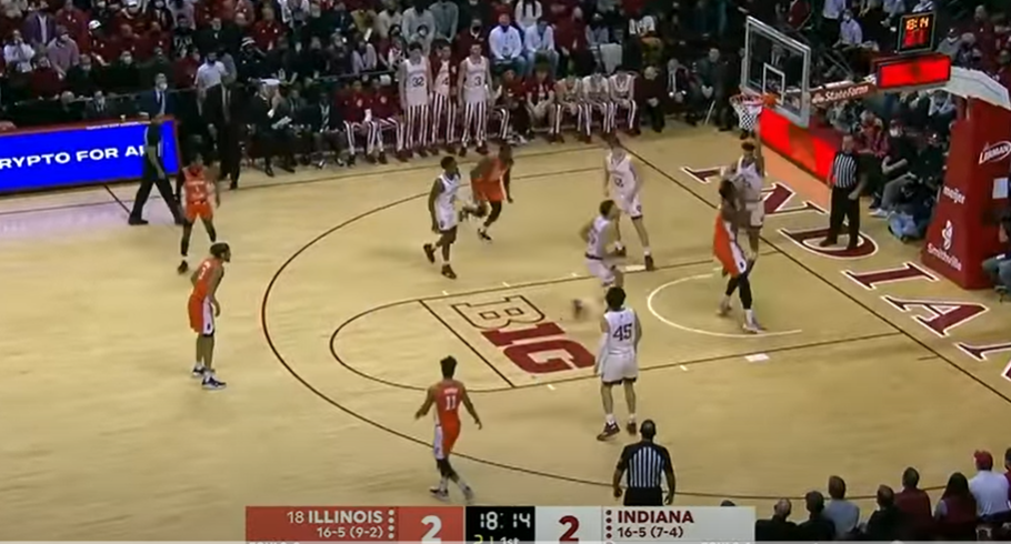 Watch: #18 Illini dismantle Hoosiers in 2nd half to post biggest Assembly Hall win ever