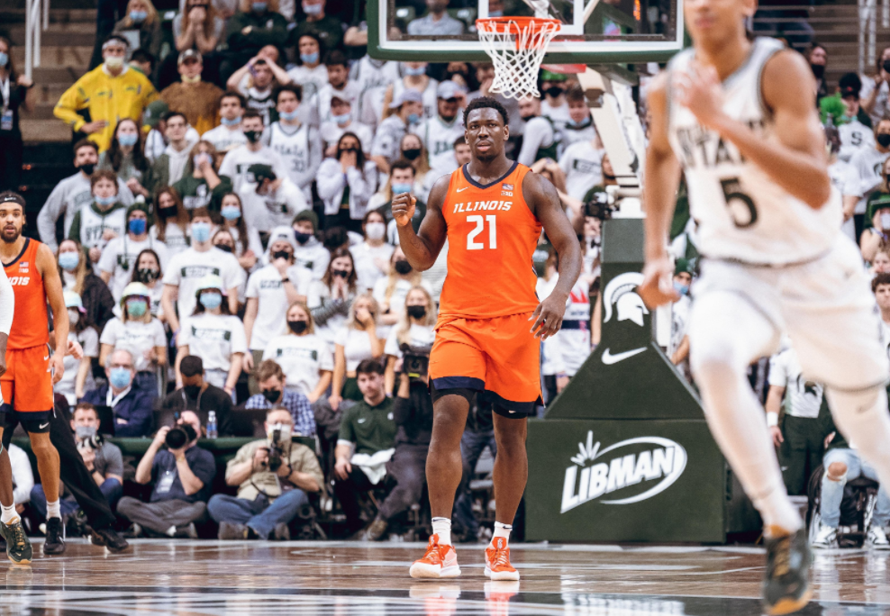 Illini Bring The Fight To Sweep Season Series With Spartans
