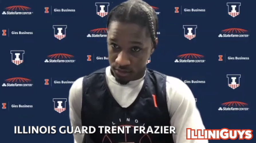 Watch: Illini guard Trent Frazier talks about making his final trip to Michigan State