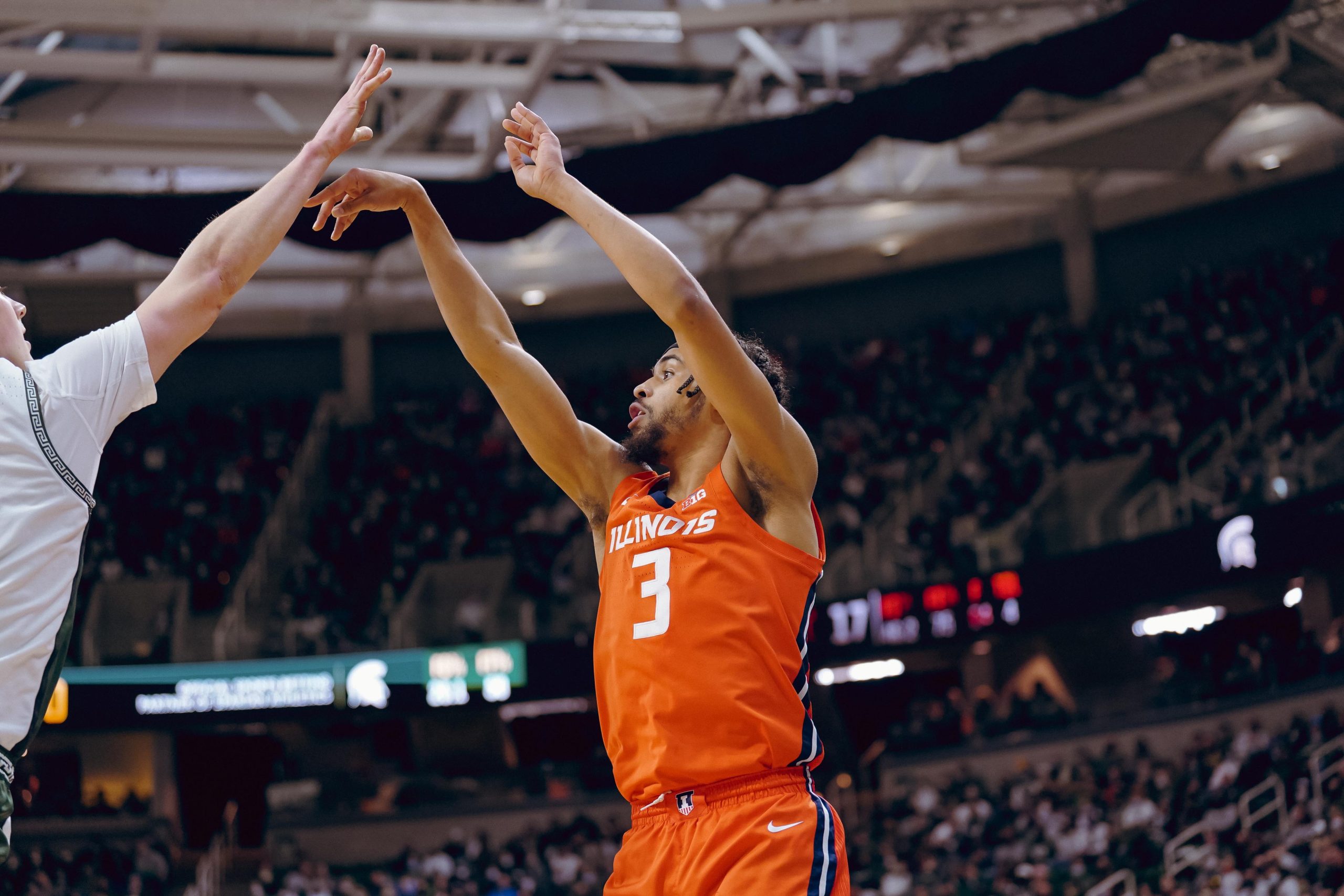 “Nothing new to an older guy like me.”: Illini Veterans Take Control in East Lansing