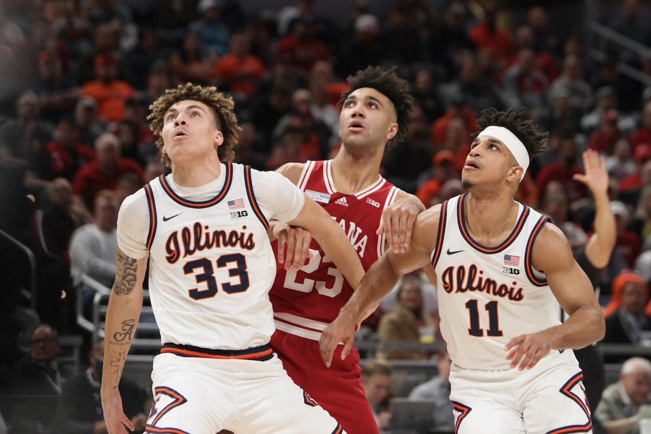 Top-seed Illini Upset by Hoosiers, 65-63 in Big Ten Quarterfinals