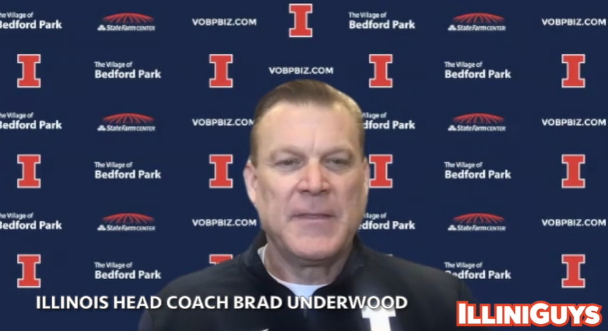 Watch: Illini coach Brad Underwood talks about heading to the Big Ten tournament