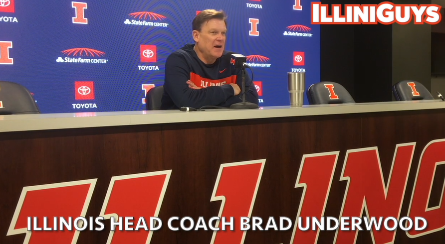 Watch: Illini coach Brad Underwood talks ahead of matchup with Penn State