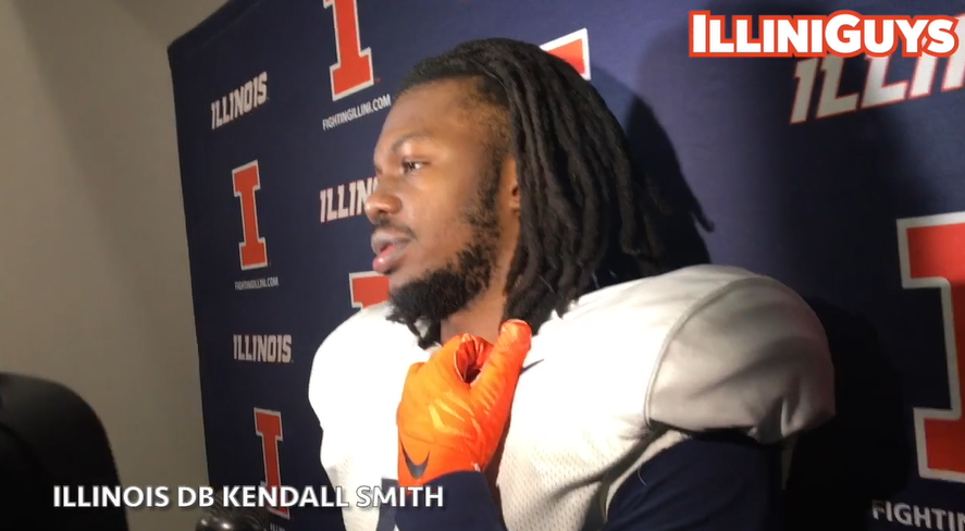 Watch: Illini Players Kendall Smith, Jordyn Slaughter, & Seth Coleman Talk About Spring Practice