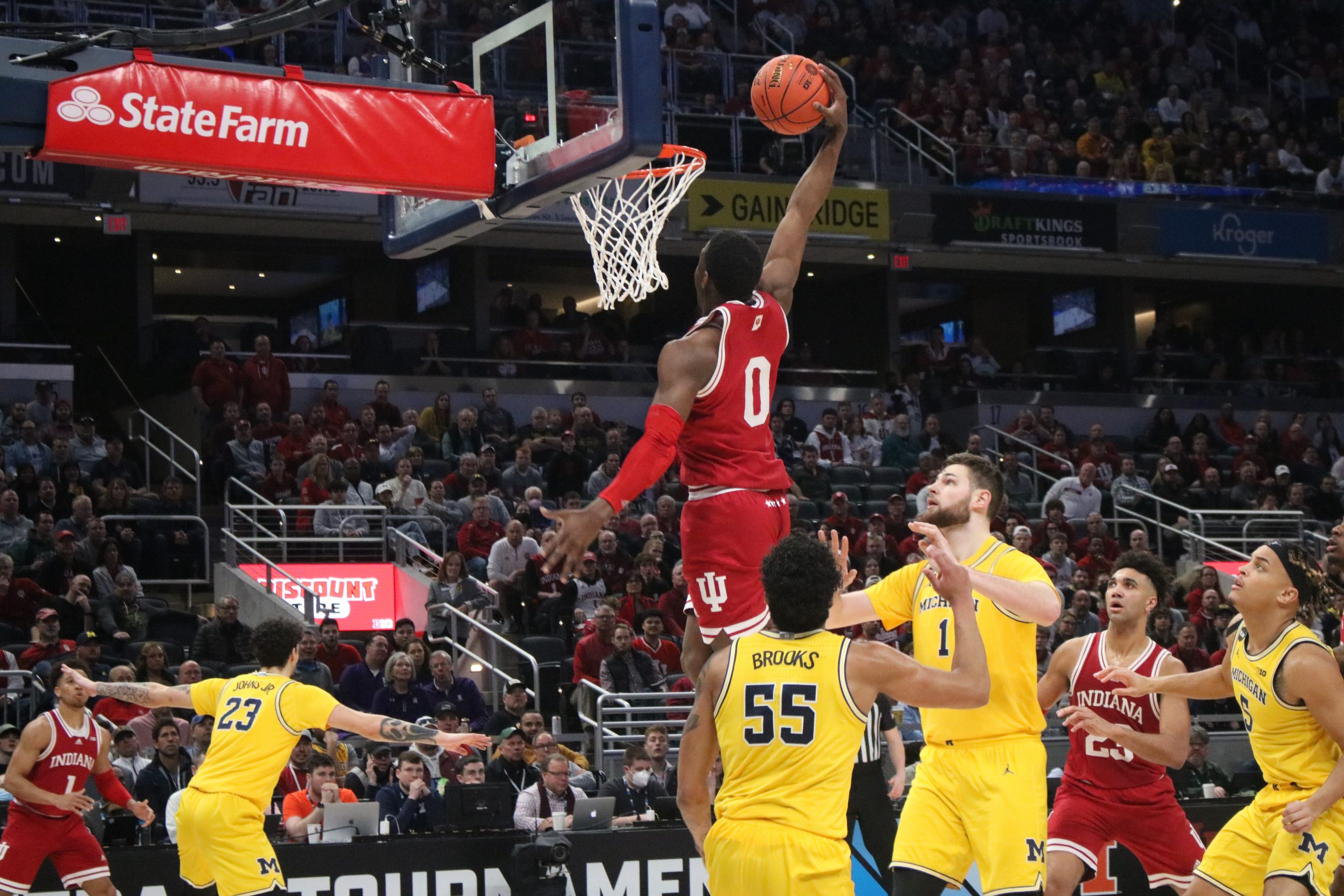 Big Ten Tournament:  Indiana Stuns Michigan With 2nd Half Comeback