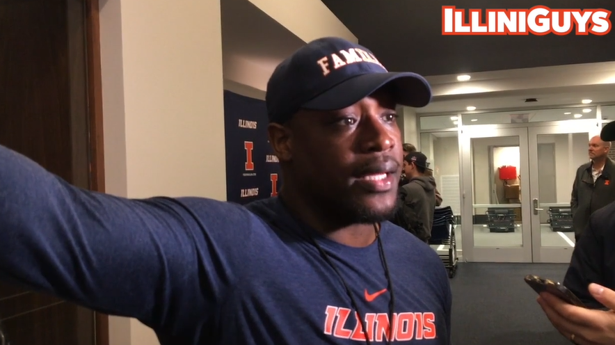 Watch: Illini coaches & players talk after Tuesday's practice
