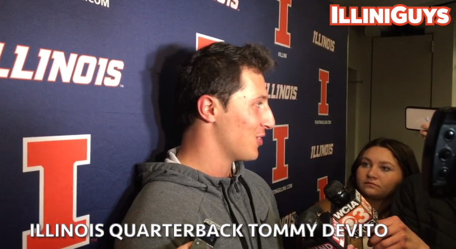 Watch: Illini players talk after Thursday night's Orange and Blue Game