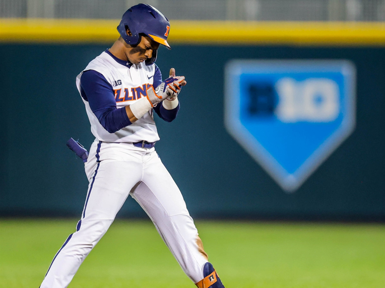 Illini Two-Out Magic Not Enough in 7-5 Loss in Big Ten Baseball Tourney Opener