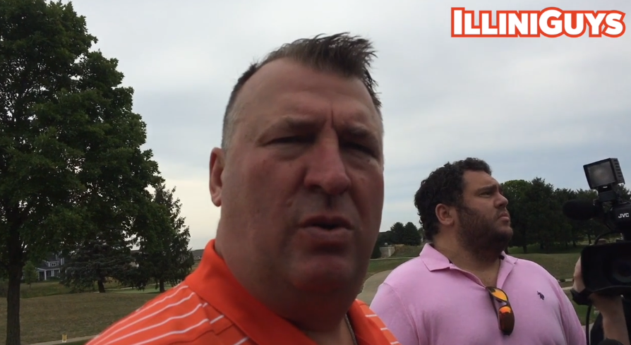 Illini football coach Bret Bielema talks Big Ten expansion & the start of preseason workouts