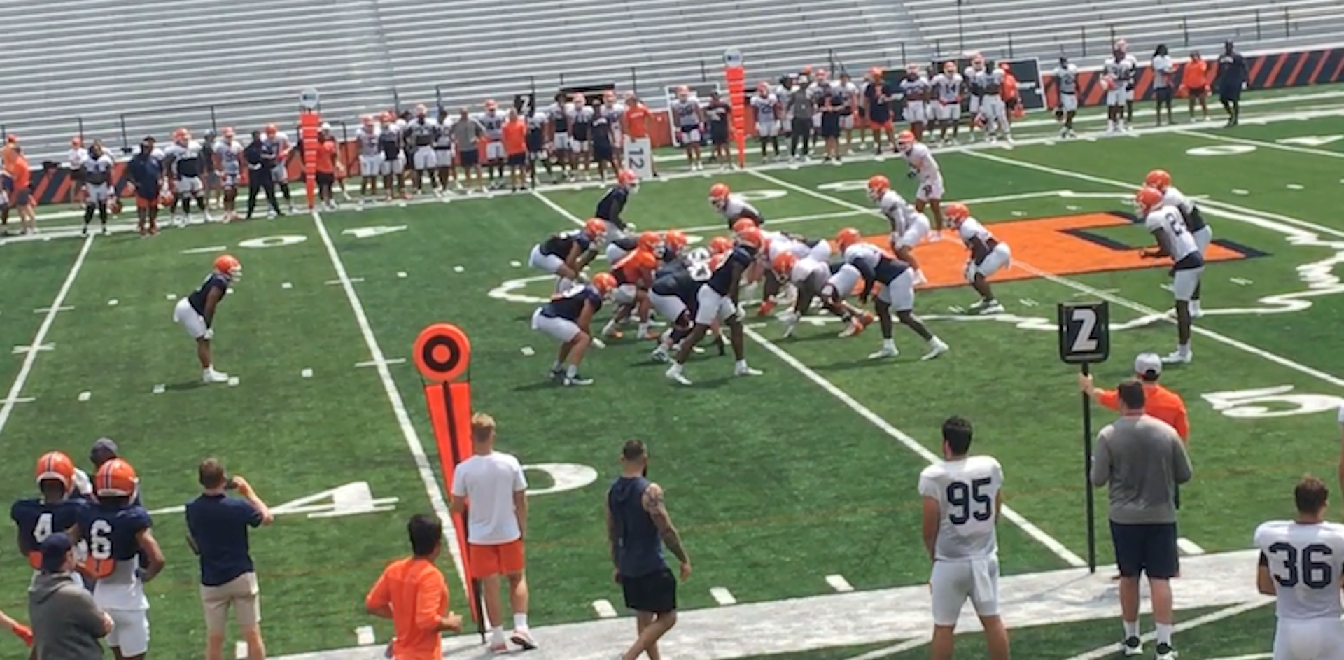 Post-Practice Report - Aug. 6 - DeVito Shines with First Team Offense & Some Freshmen Surprises
