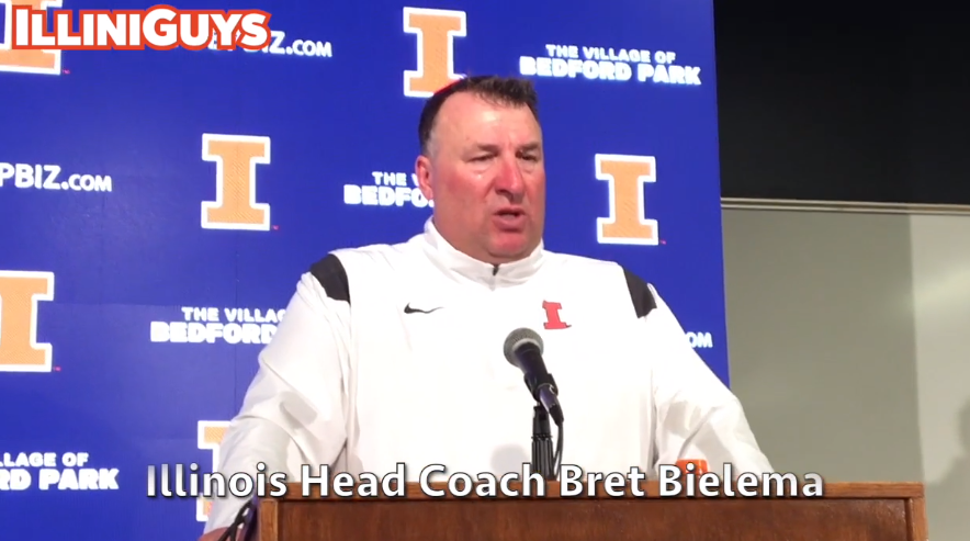 Watch: Bret Bielema's post-Wyoming news conference