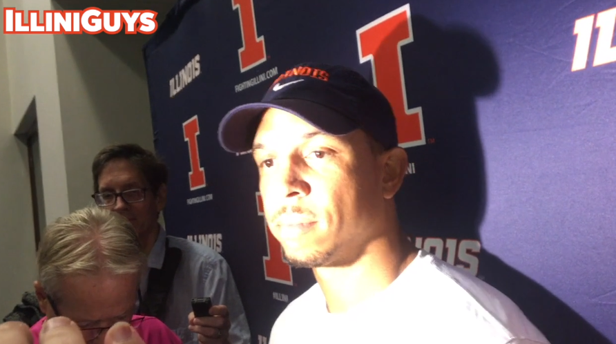 Watch: Illini Defensive Coordinator Ryan Walters takes questions ahead of the Indiana game