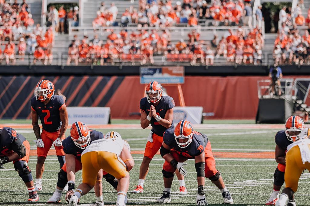 “This was a lot of fun”: DeVito Loving New World of Illini’s Complimentary Football