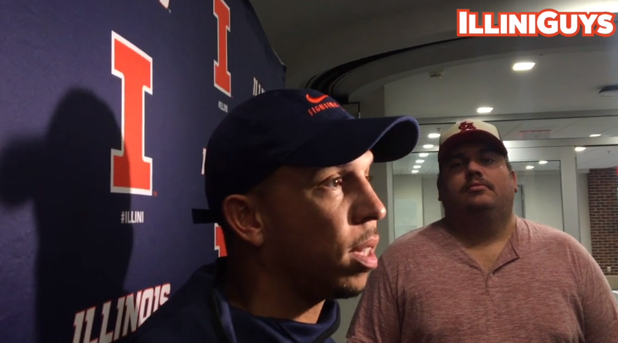 Watch: Illini Defensive Coordinator Ryan Walters talks about prep for Chattanooga
