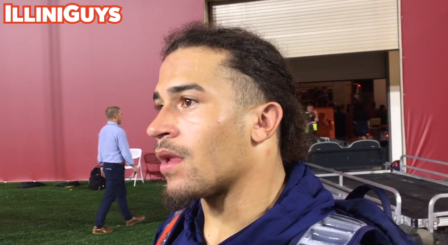 Watch: Illini players react to Friday night's loss at Indiana