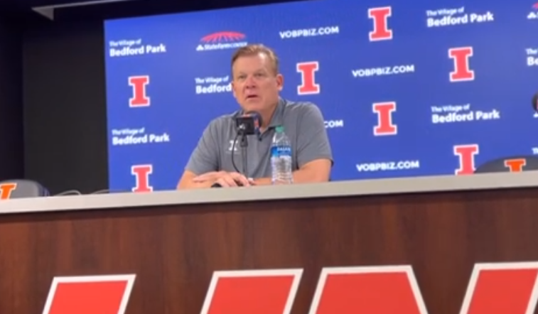 Watch: Illini coach Brad Underwood reviews the exhibition win over Quincy